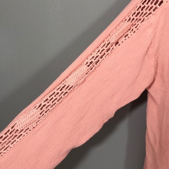 Free People Chemise Katie Bird Shirt Medium - Picture 5 of 11